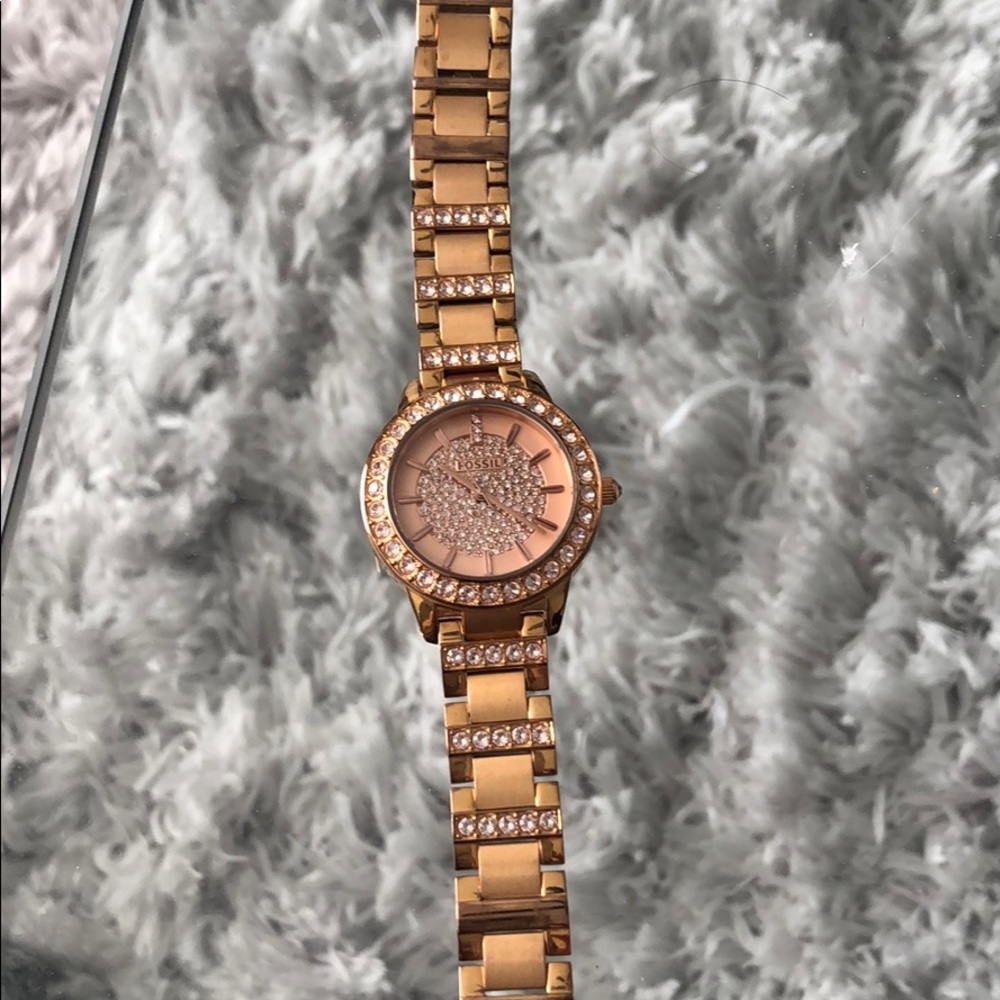 Fossil Watch Rose Gold